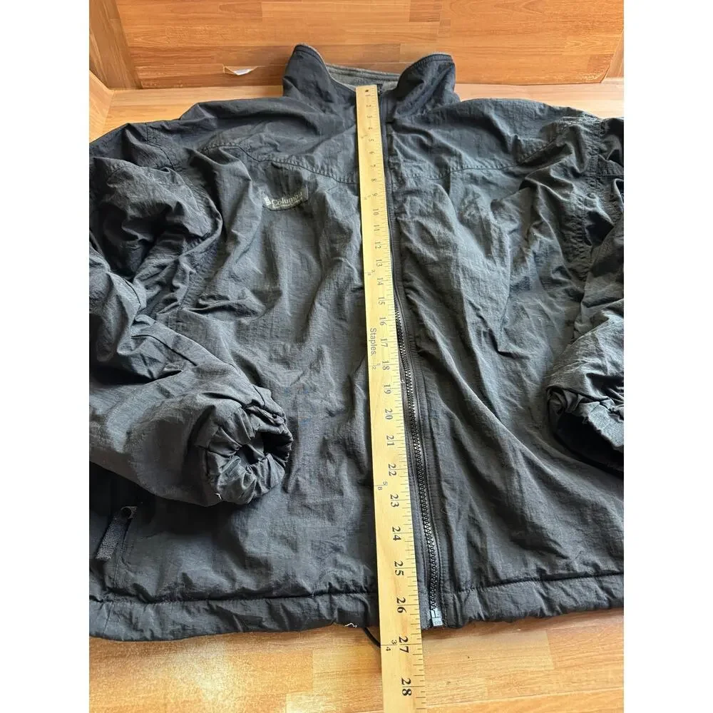 Vintage 90s Columbia Fleece-Lined Winter Coat Jacket